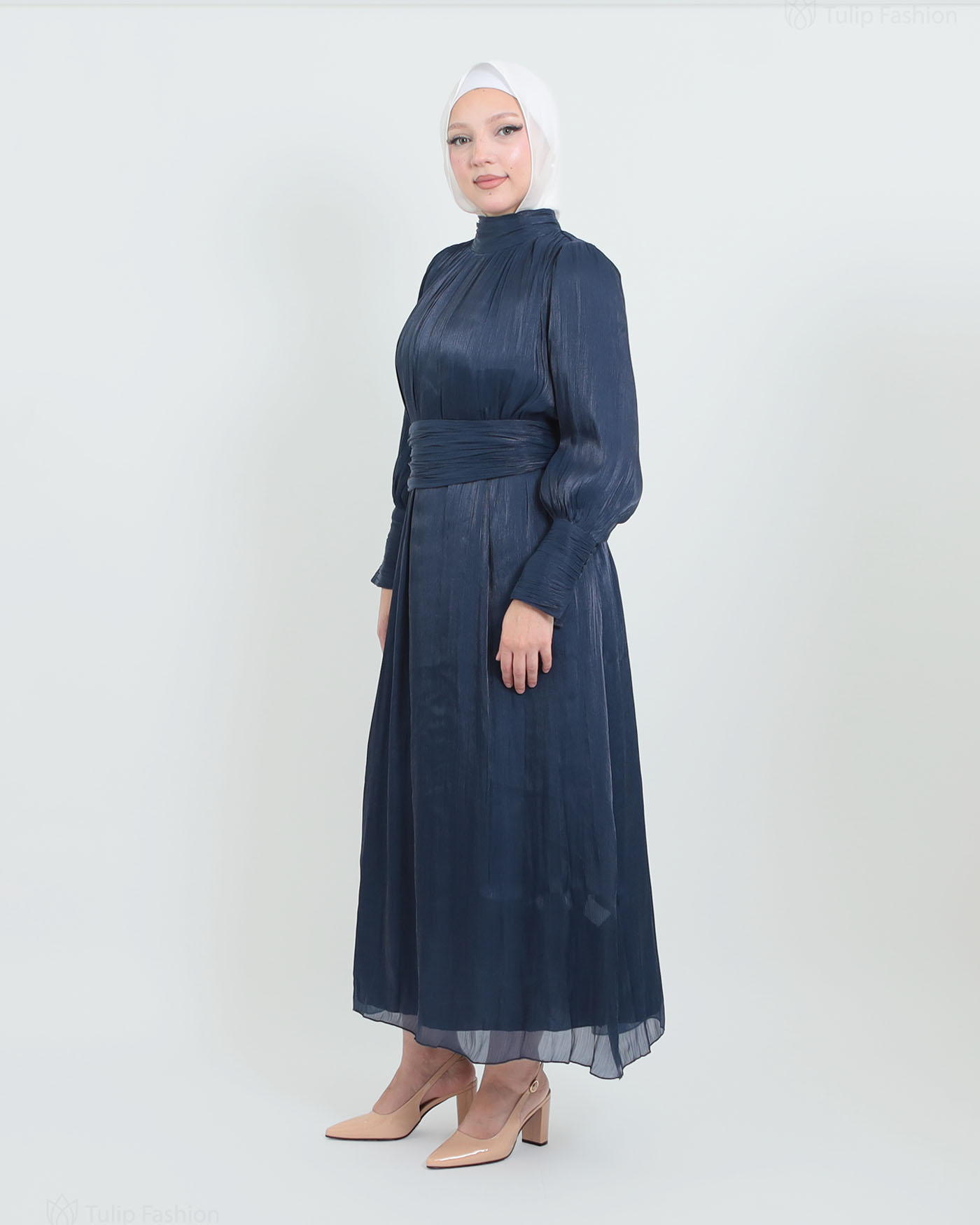 Maxi Dress - Midnight Blue - 3