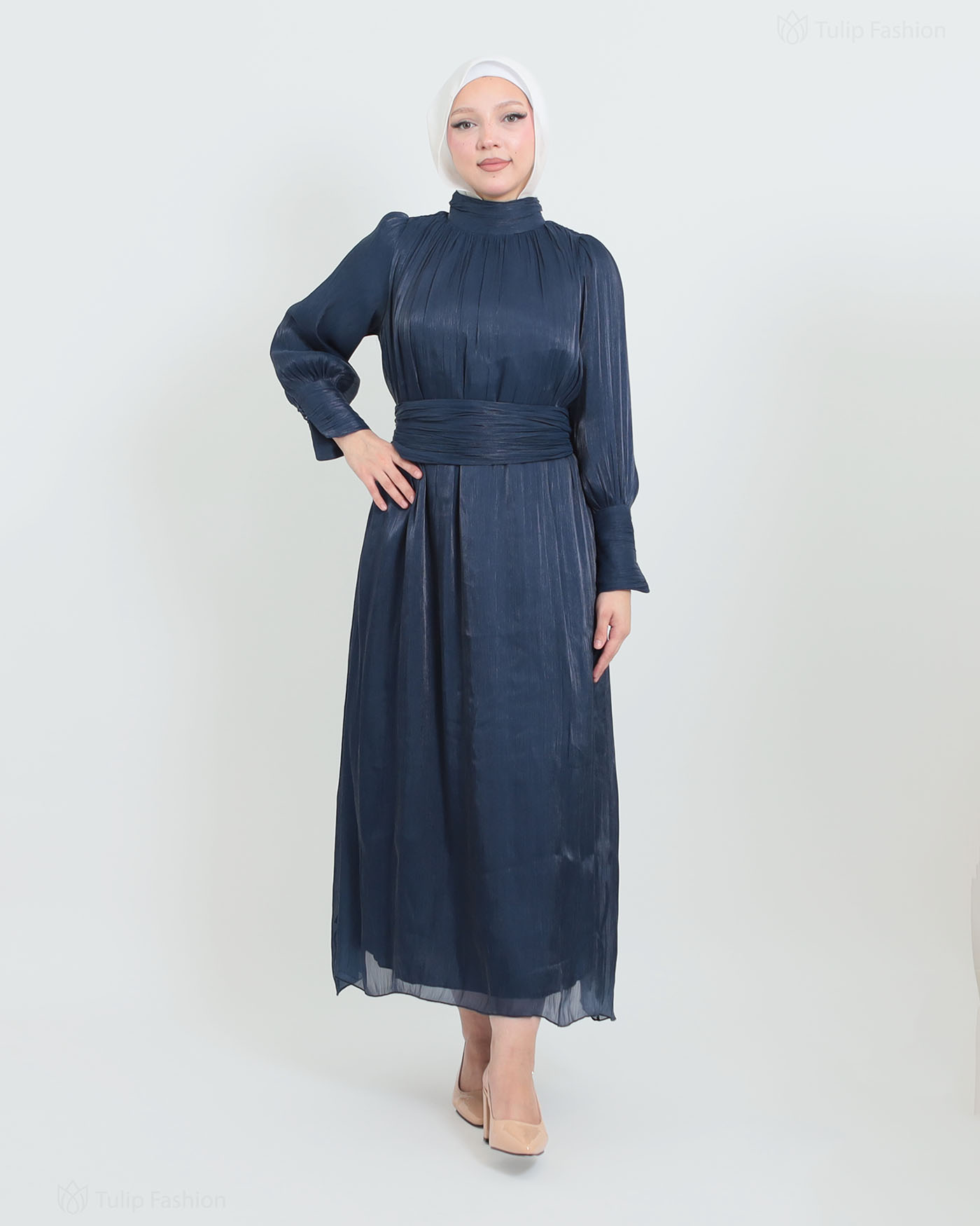 Maxi Dress - Midnight Blue - 9