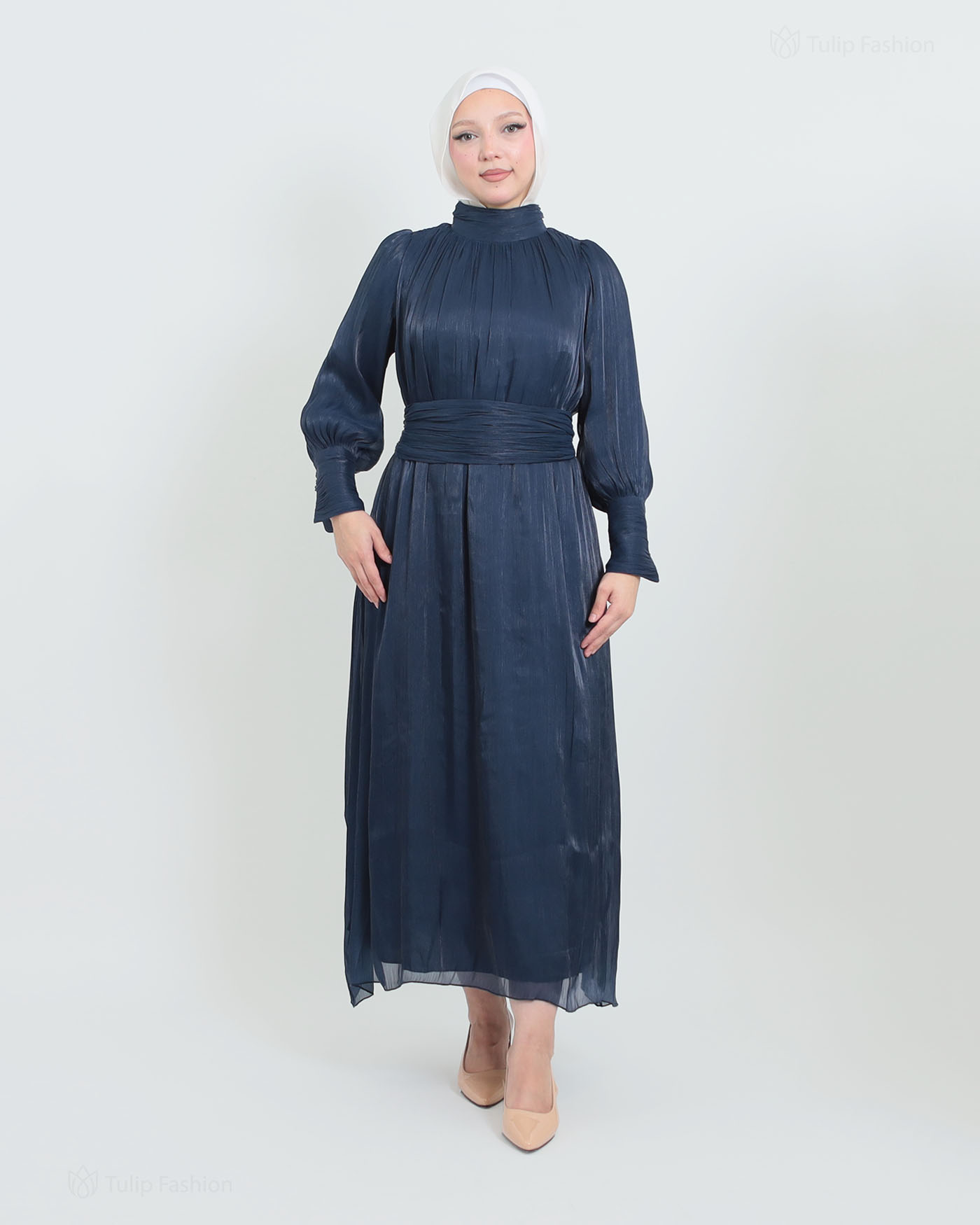Maxi Dress - Midnight Blue - 7