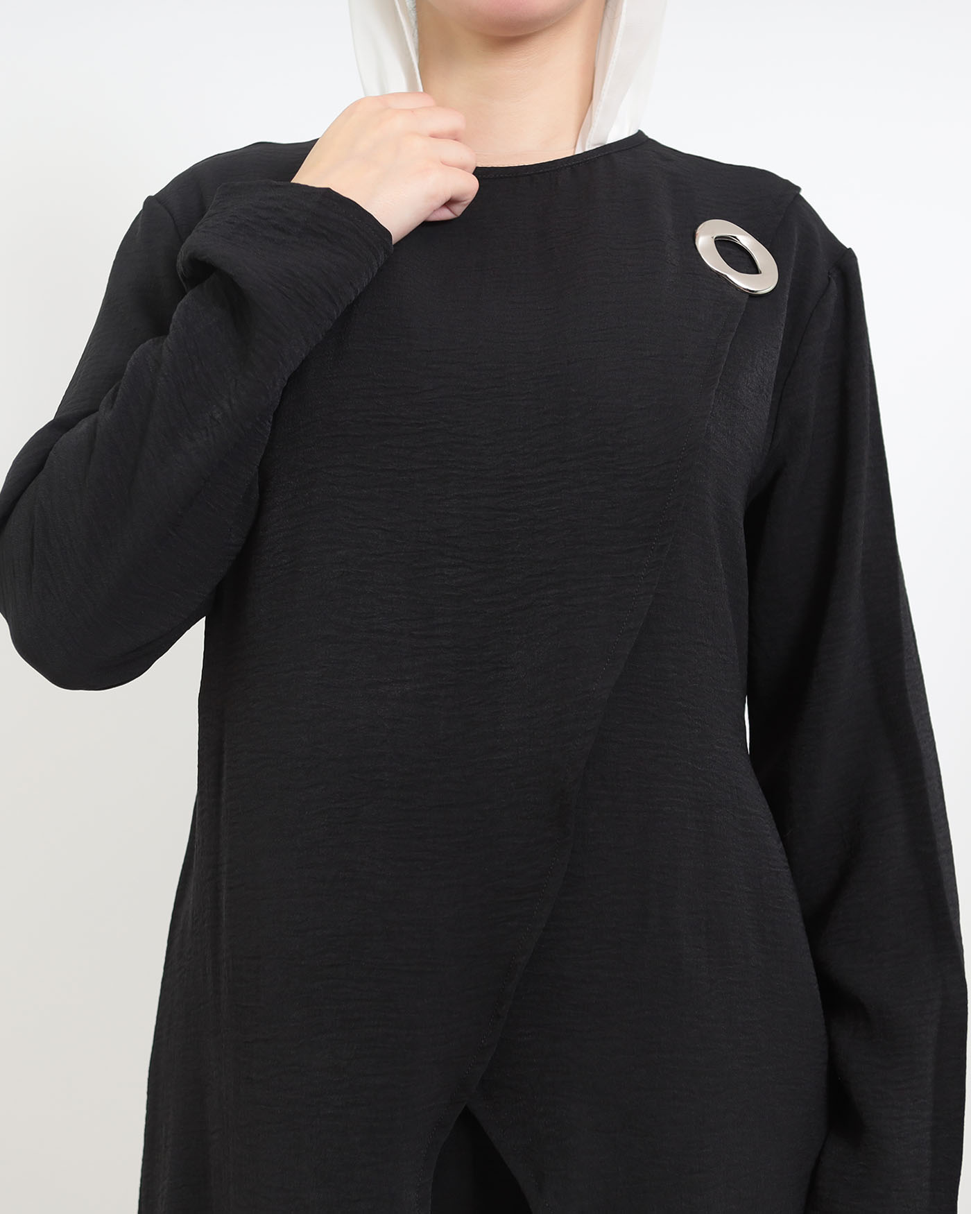 Tunic set with pants - Black - 6