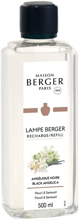 Maison Berger Refill Lamp Black Angelica 500ml