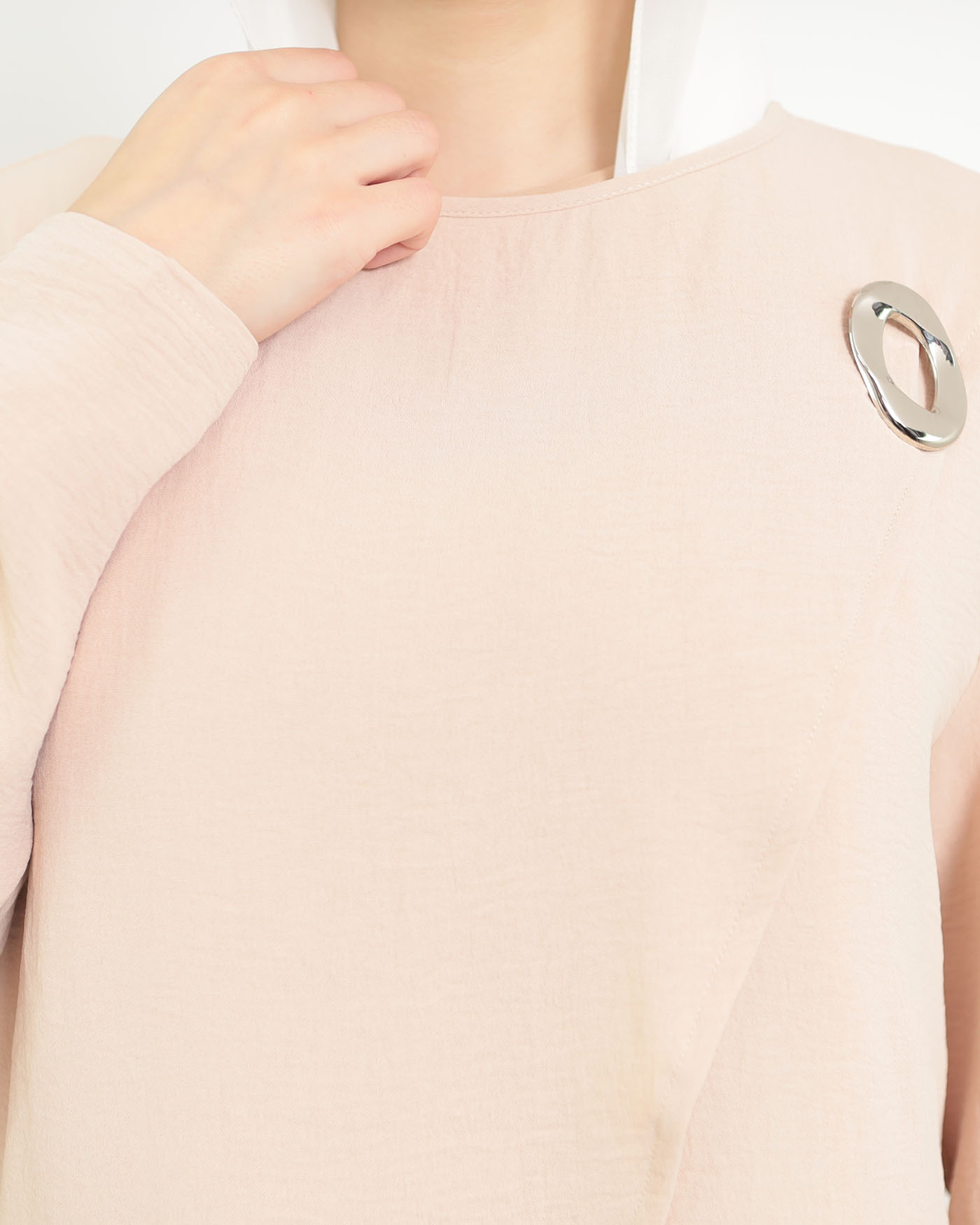 Tunic set with pants - Apricot - 7
