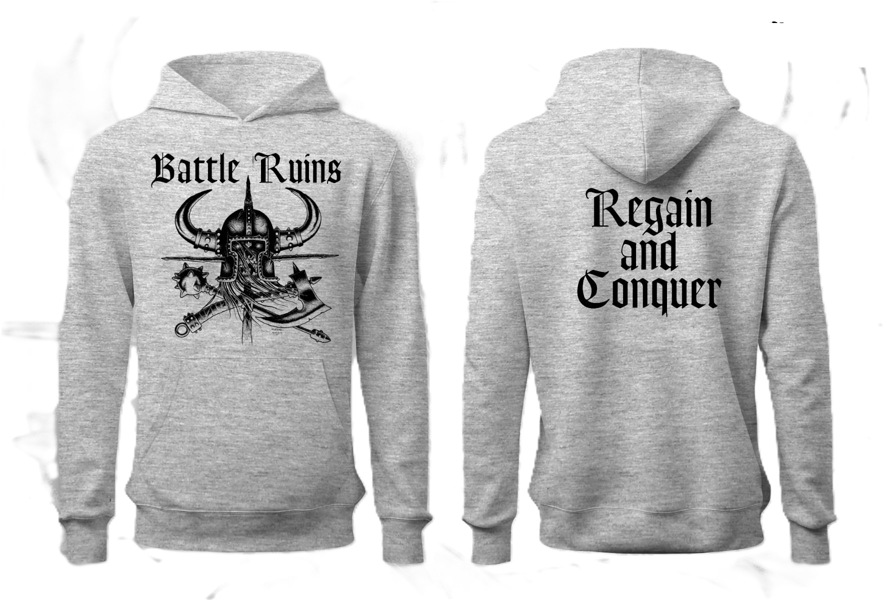 Battle Ruins - Regain and Conquer - Hoodie