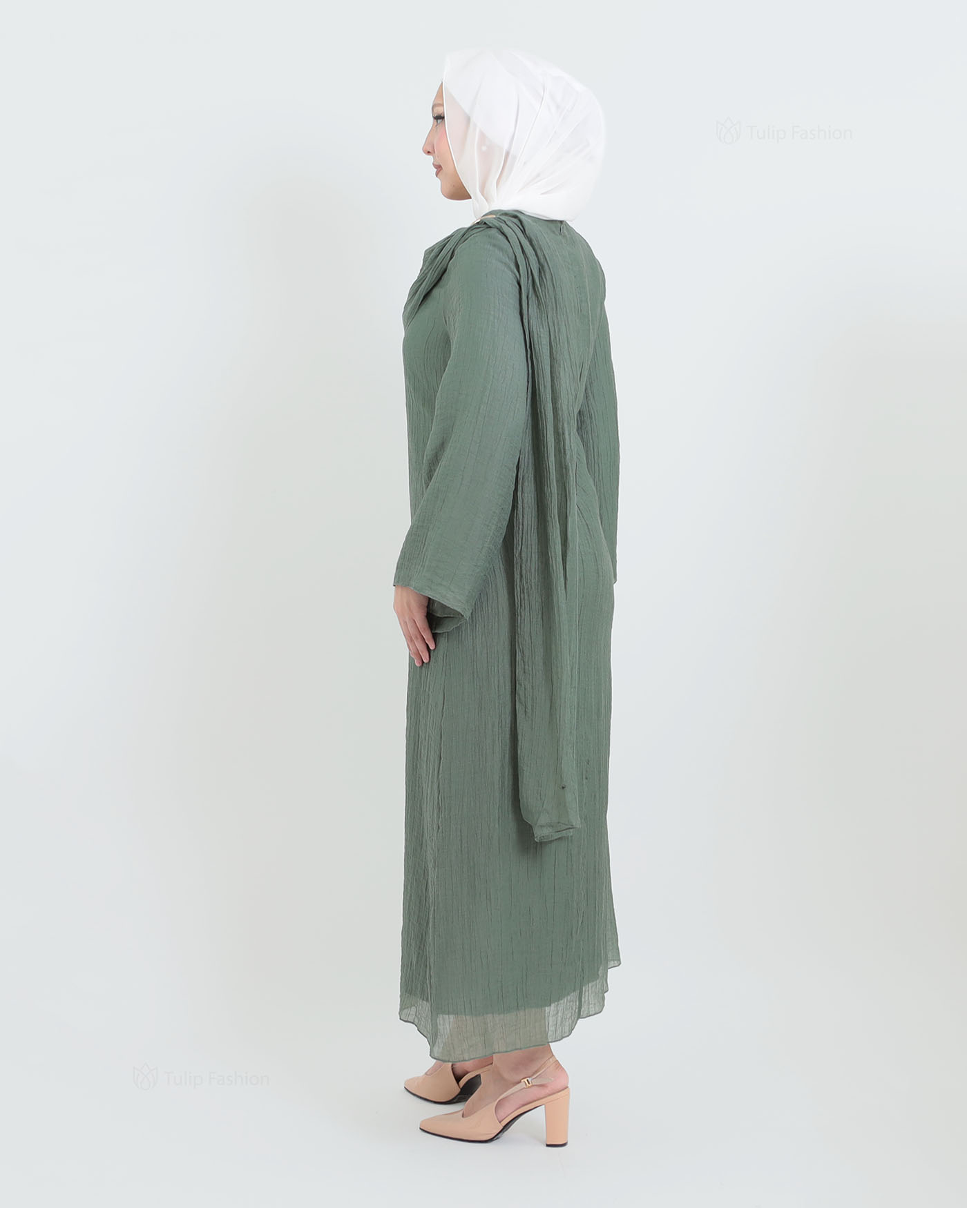 Maxi Dress - Green - 5