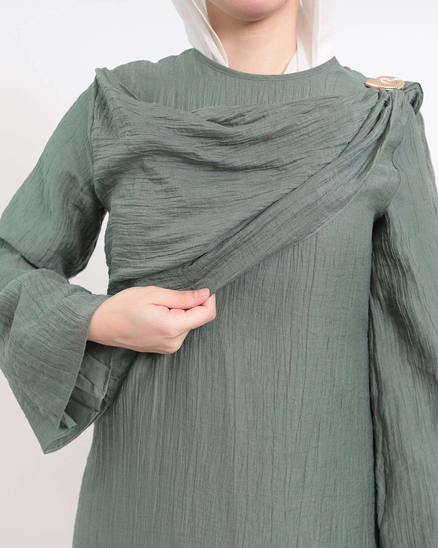 Maxi Dress - Green - 7