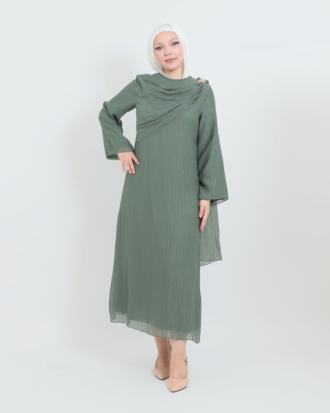 Maxi Dress - Green