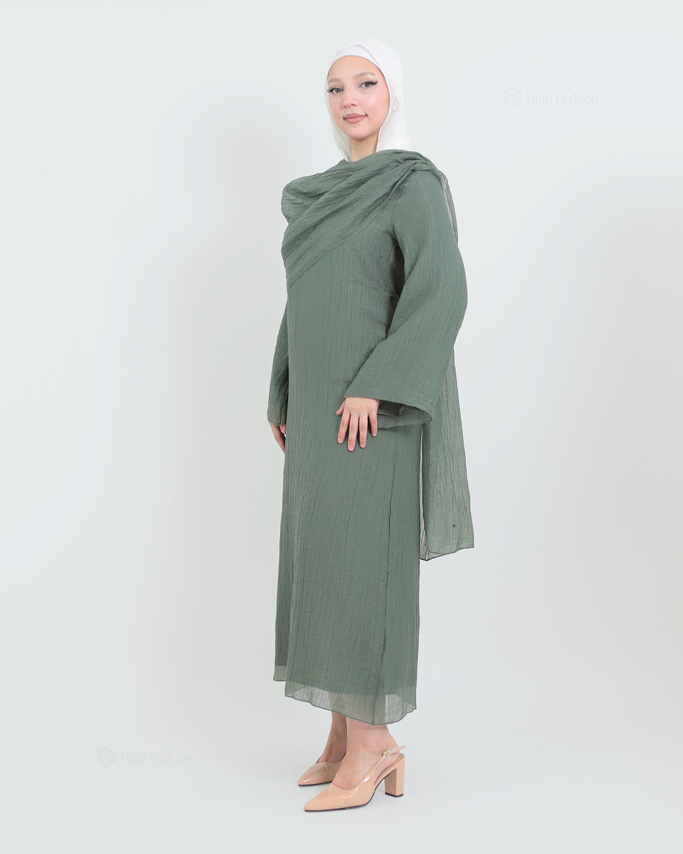 Maxi Dress - Green - 13