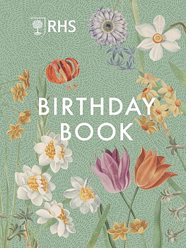 Royal Horticultural Society : Birthday book/Födelsedagskalender - Håll ordning på födelsedagarna!