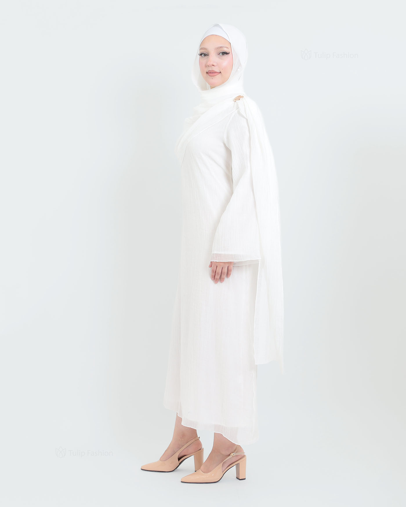 Maxi dress - White - 3