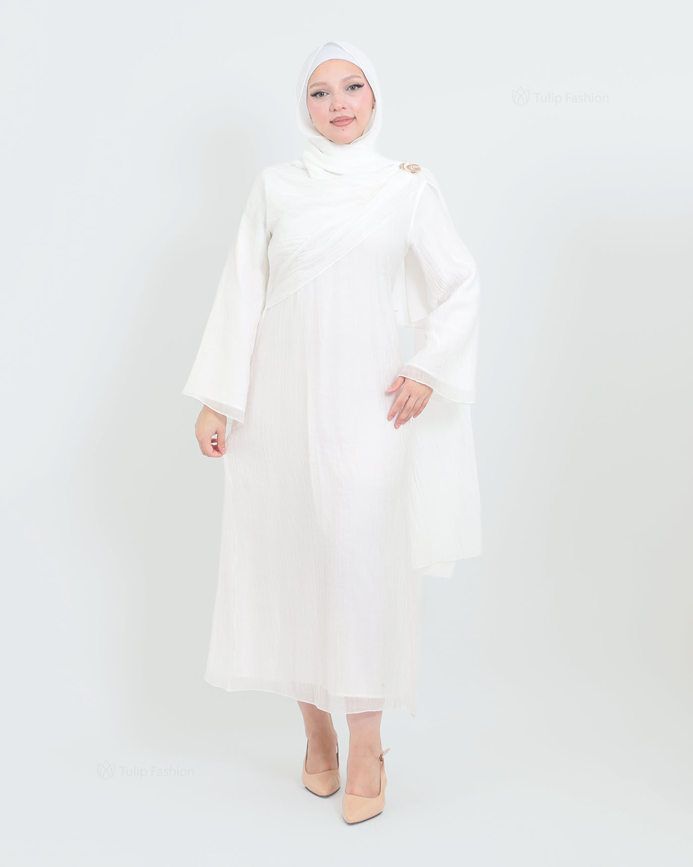 Maxi dress - White - 10