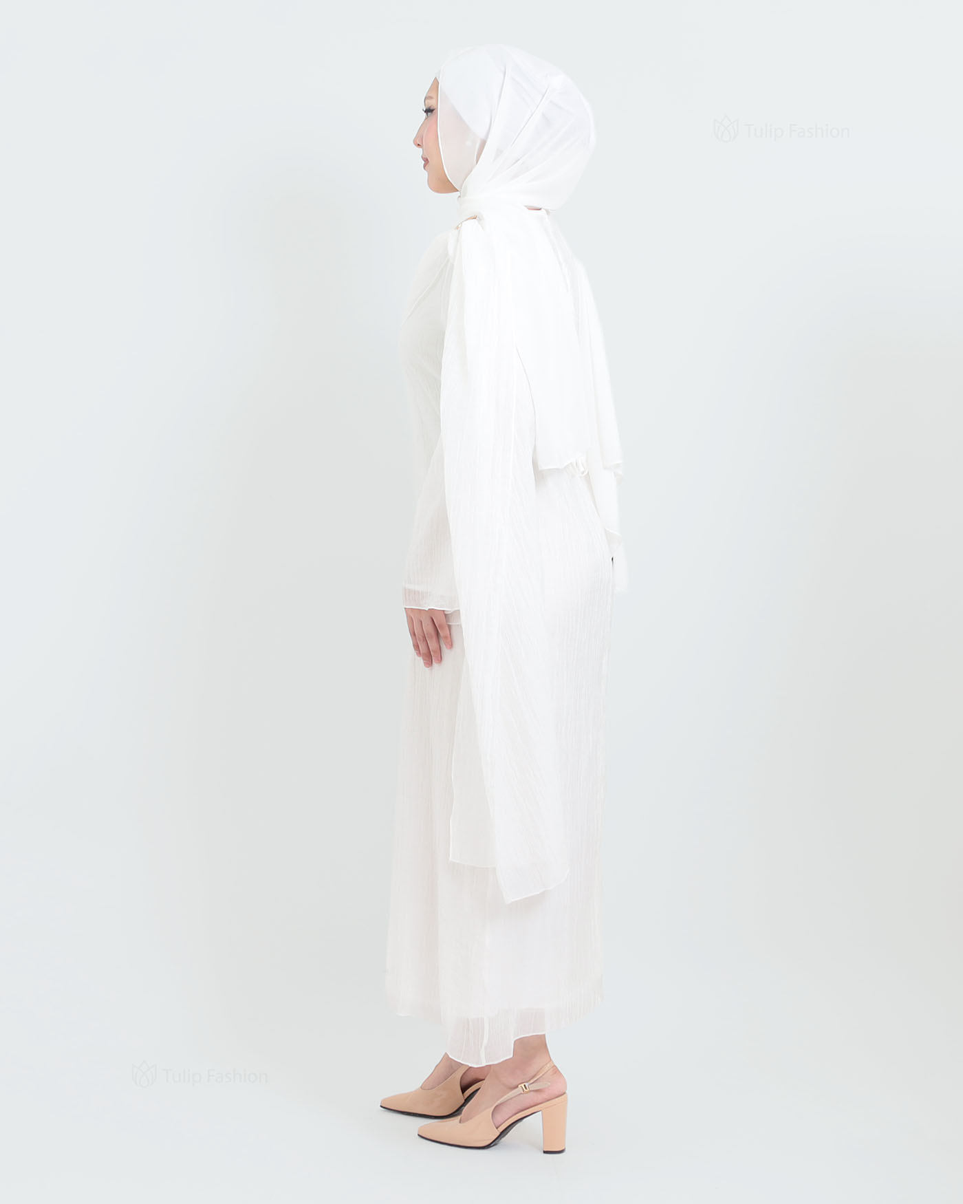 Maxi dress - White - 4