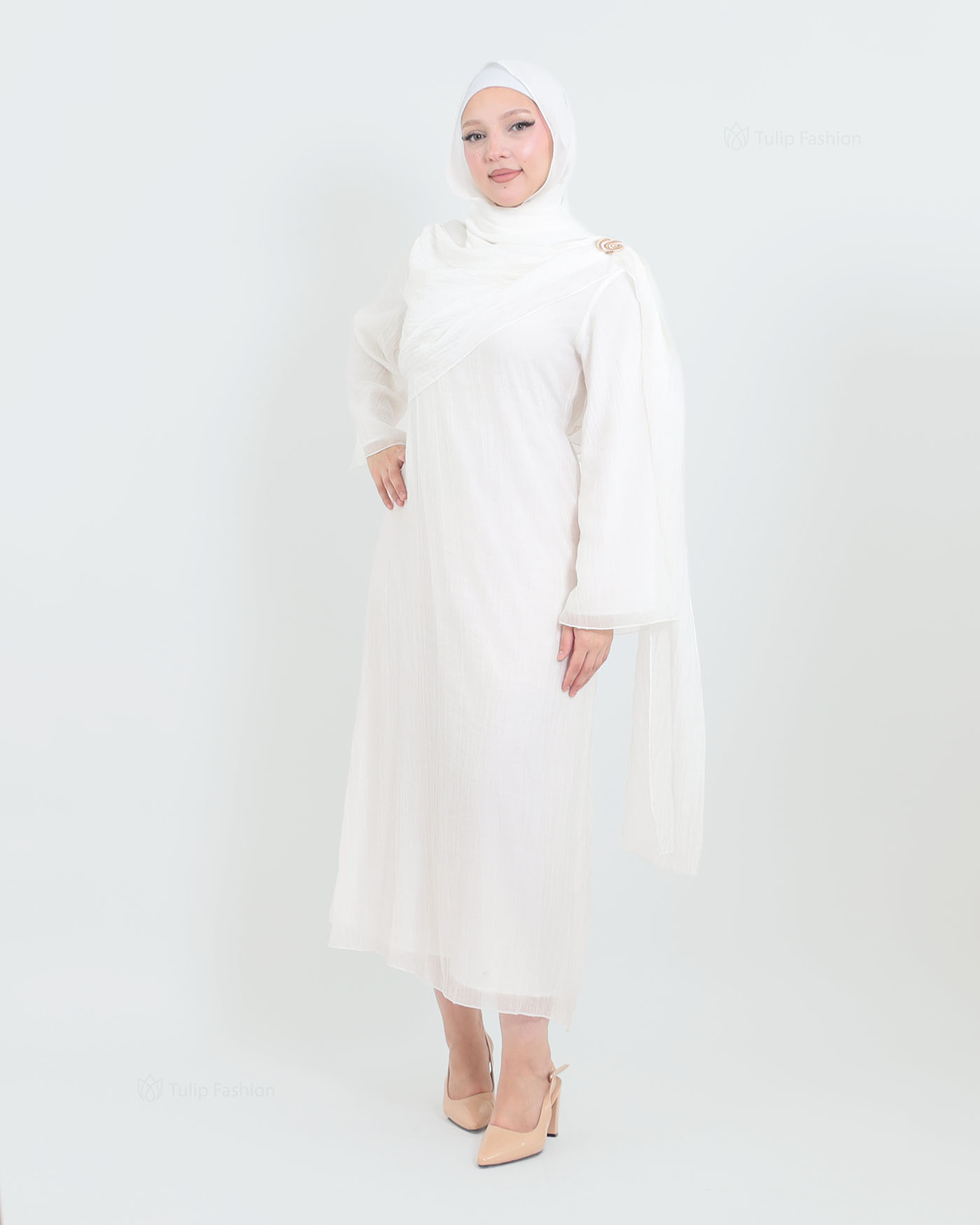 Maxi dress - White - 2