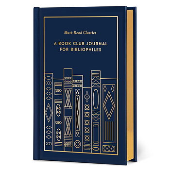 Must-Read Classics : A Book Club Journal for Bibliophiles - Läsdagbok med läsband och guldsnitt