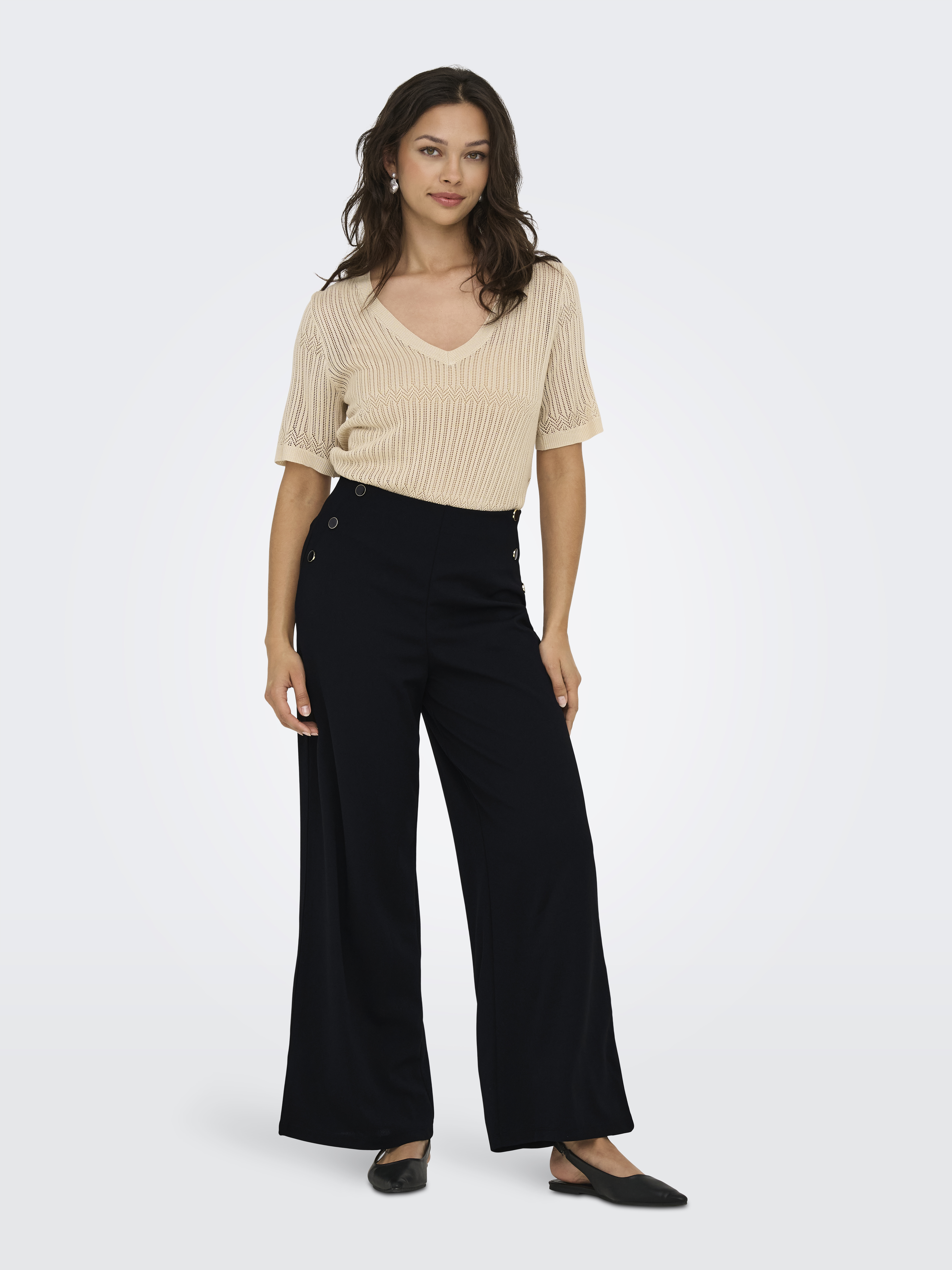 JDYGEGGO LIFE BUTTON PANT JRS NOOS Black - 4