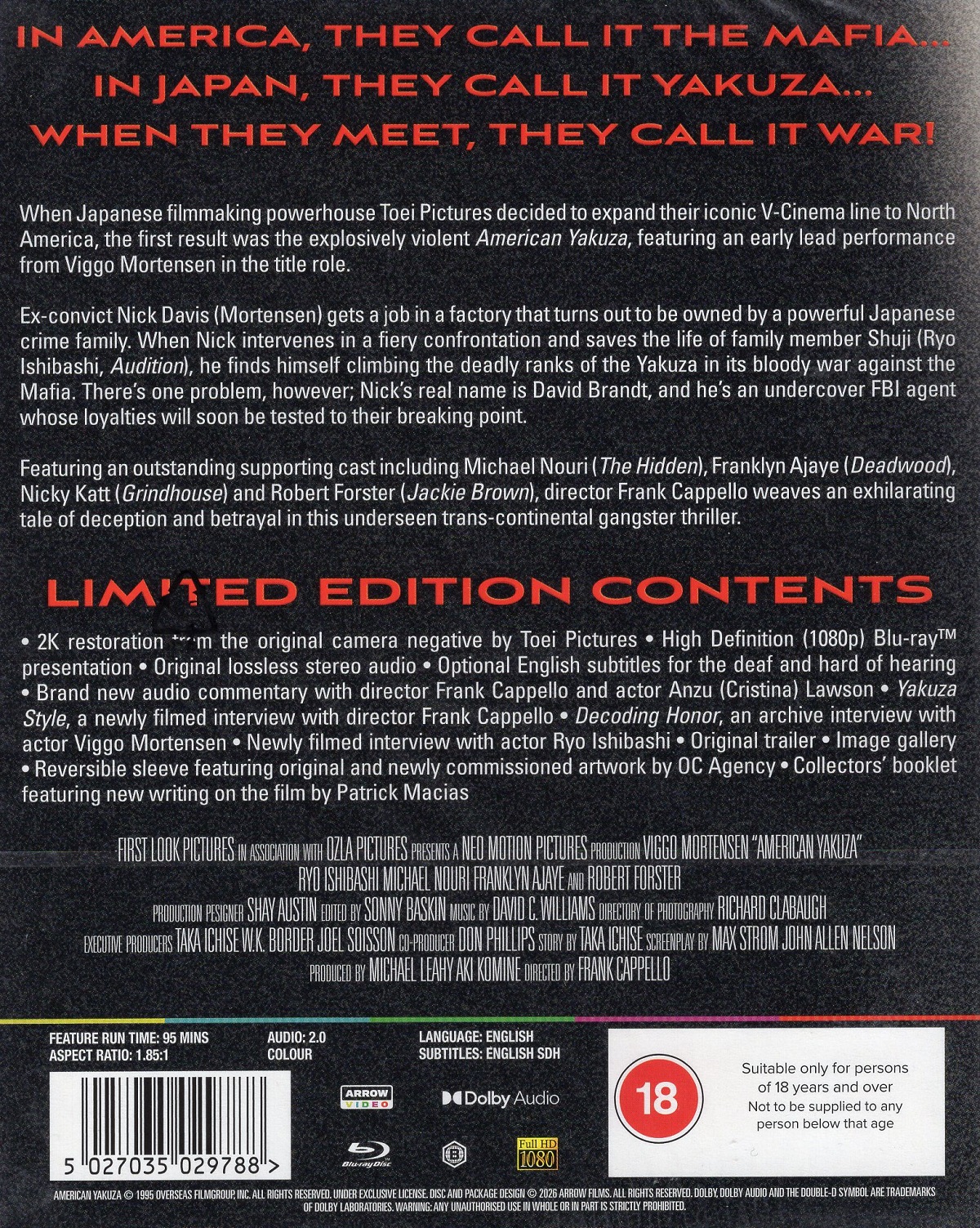 American Yakuza (Limited Edition) (ej svensk text) (Blu-ray) - 2