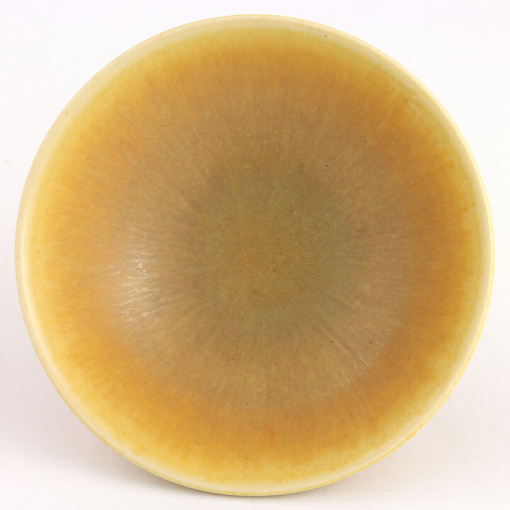 Per Linnemann-Schmidt (1950s) Brown Haresfur Bowl 8 cm #1183
