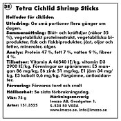 Tetra - Cichlid Shrimp Sticks 250ml 