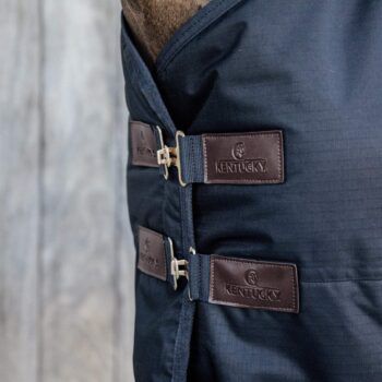 KENTUCKY Turnout Rug All weather Waterproof Classic 50 gr Navy  - 2