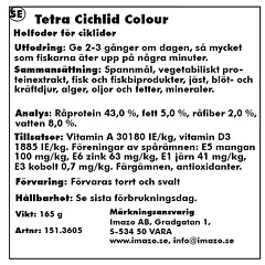 Tetra - Cichlid Colour 500ml