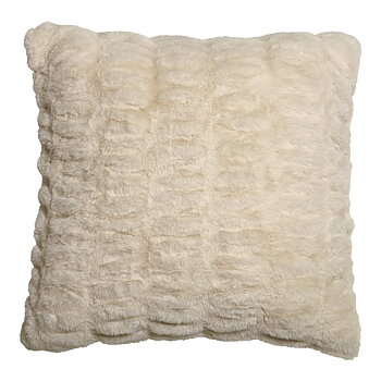 Fluffy kuddfodral creme