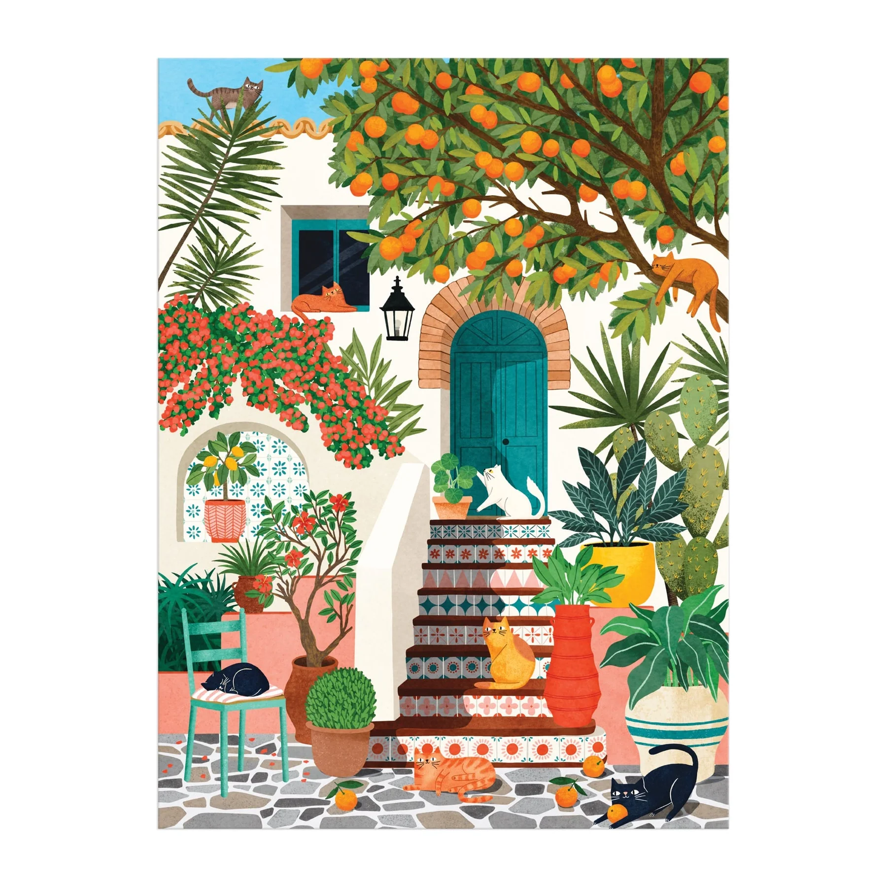 Mediterranean Cats 1000 Piece Puzzle - 5