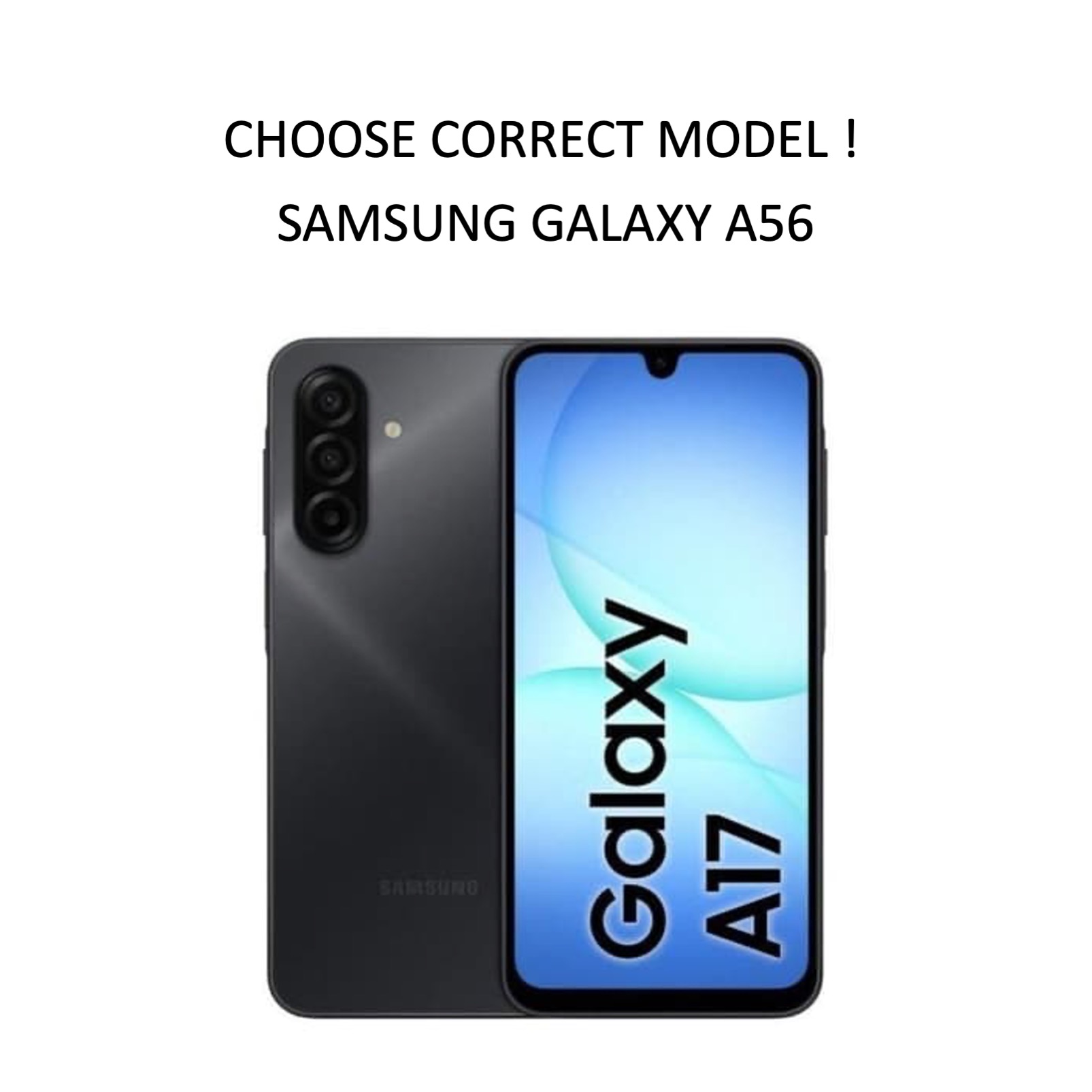 Samsung Galaxy A17 fodral plånbok skal korthållare - - 2
