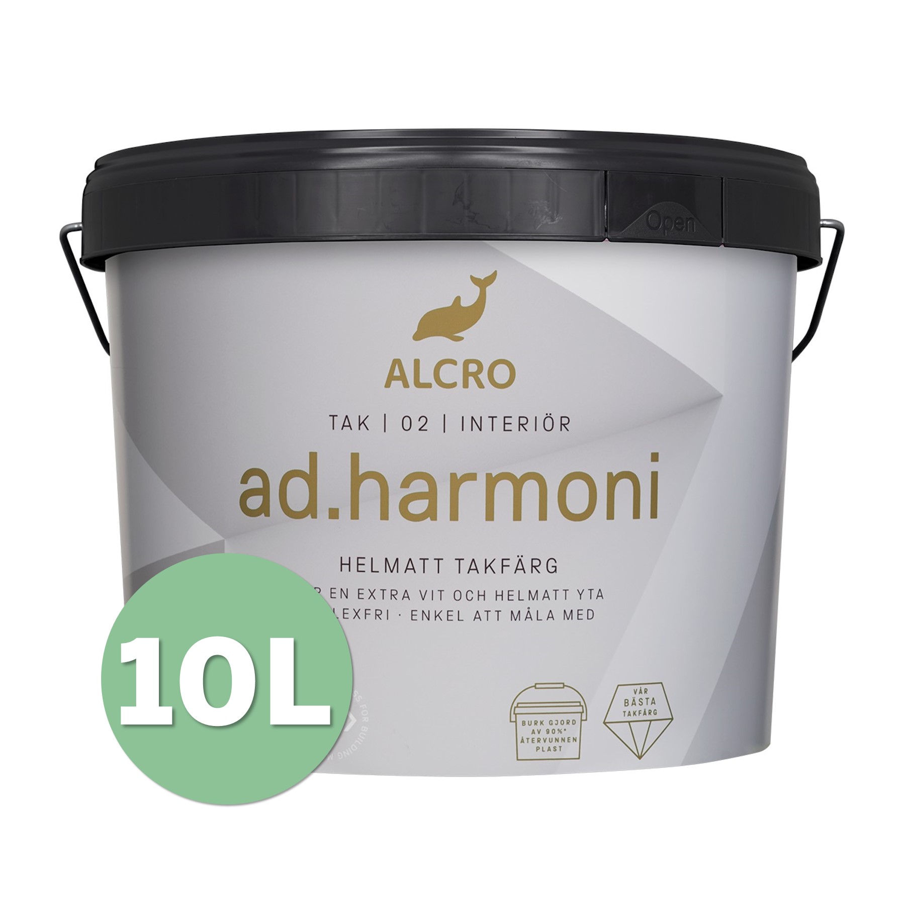 ad Harmoni Takfärg Vit 10L