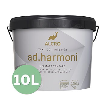 ad Harmoni Takfärg Vit 10L