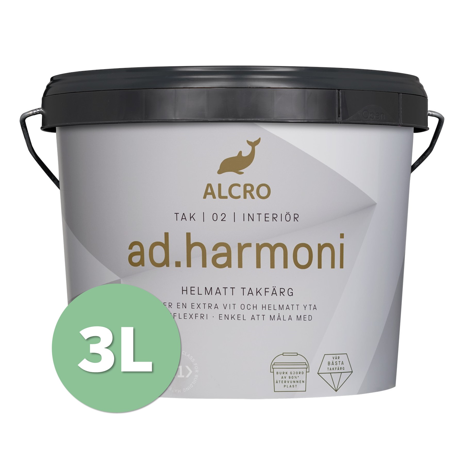 ad Harmoni Takfärg Vit 3L