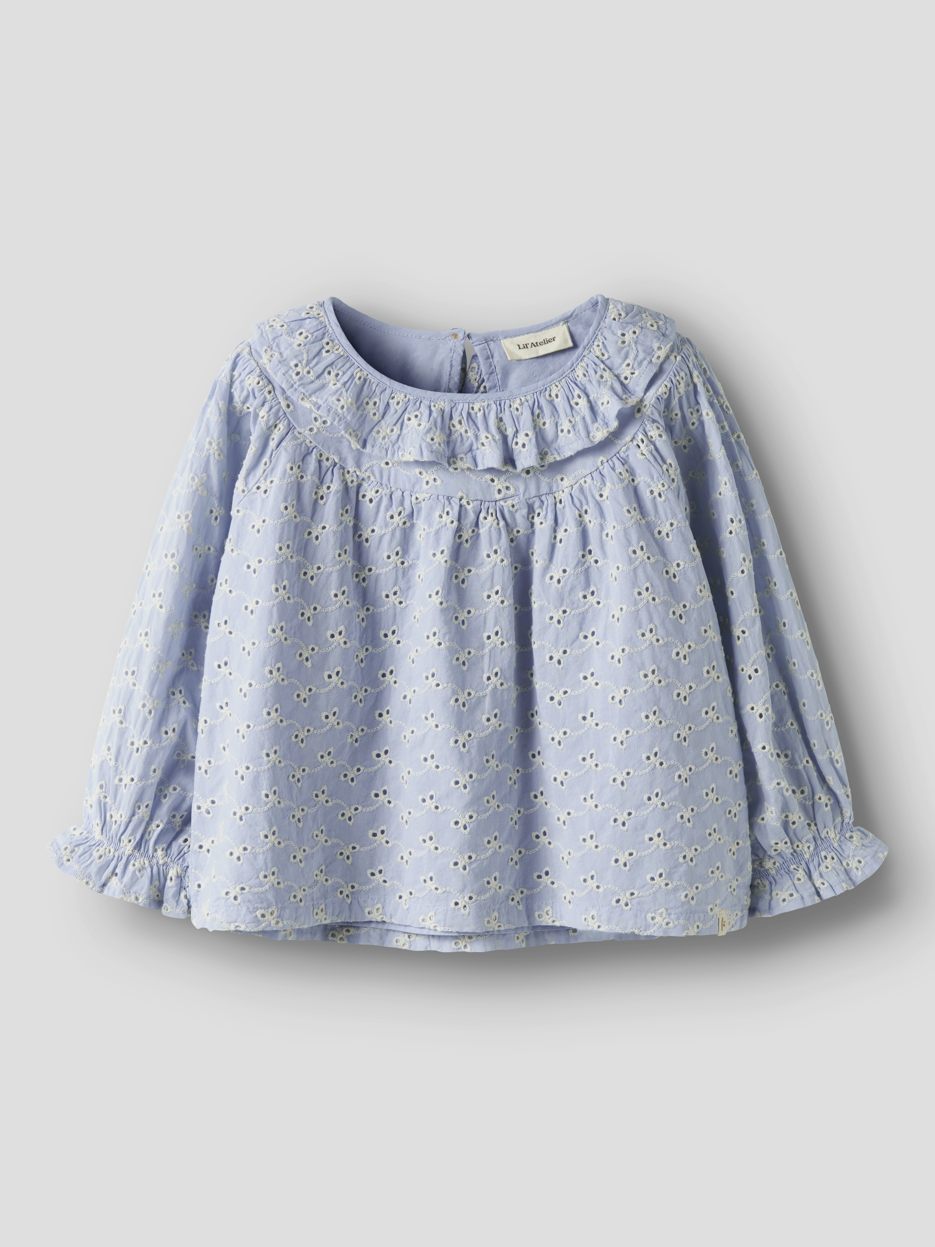 NMFTESSIE LS LOOSE SHIRT LIL Zen Blue