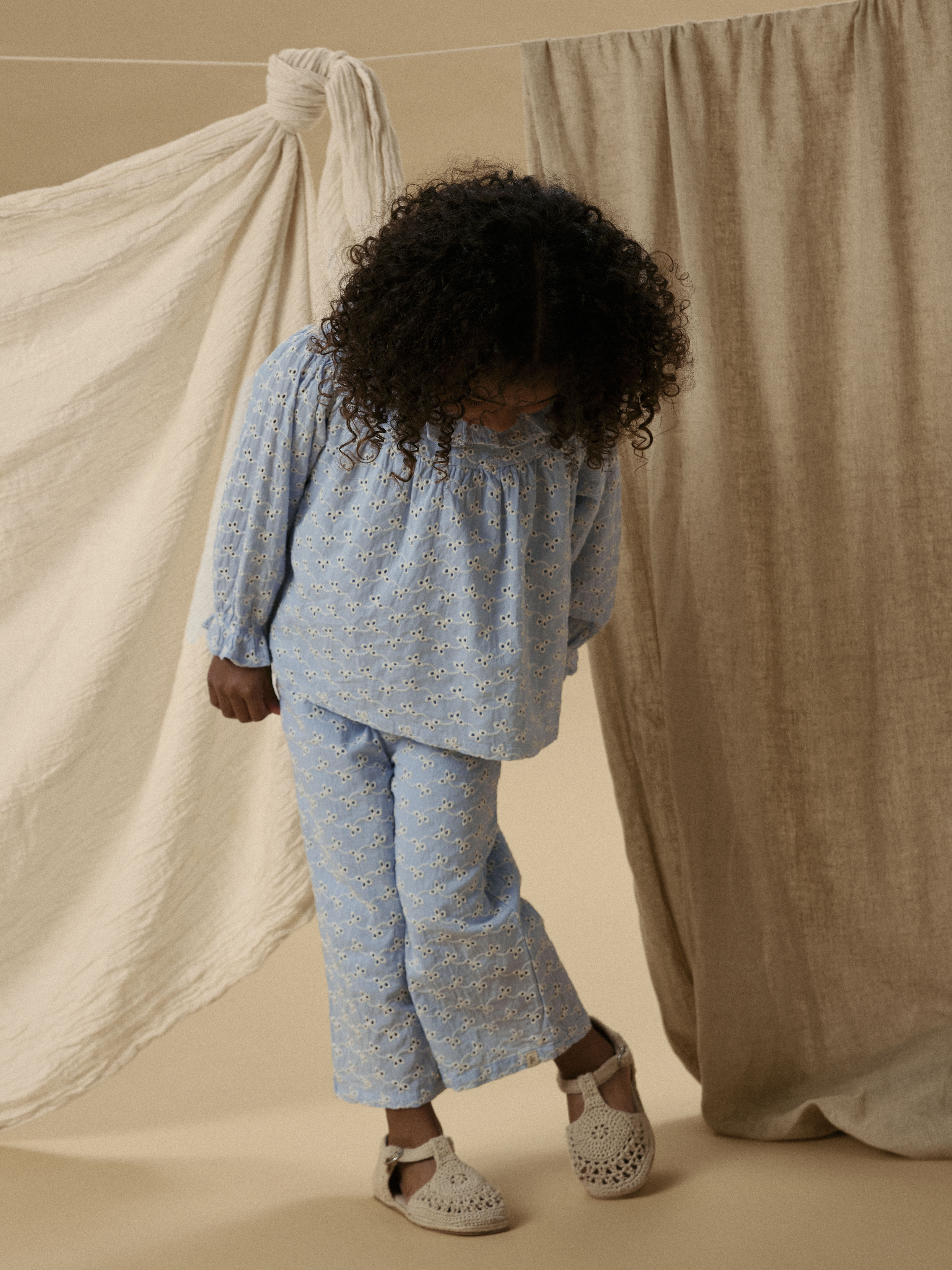 NMFTESSIE LS LOOSE SHIRT LIL Zen Blue - 4