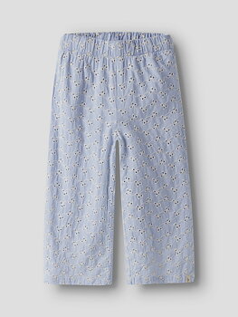 NMFTESSIE WIDE PANT LIL Zen Blue