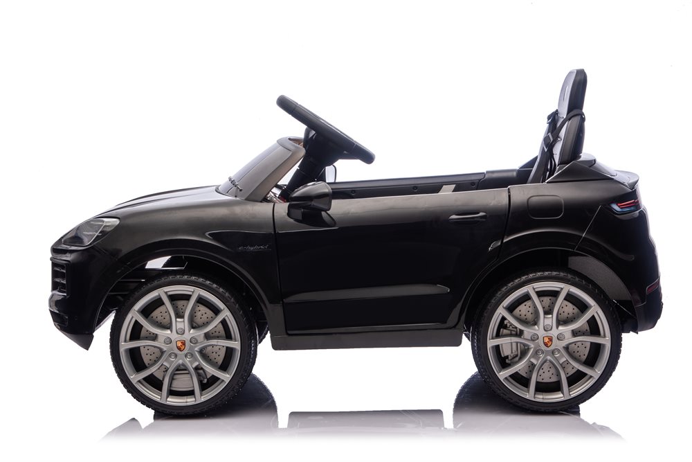 Porsche Cayenne Elbil för barn Svart - 3