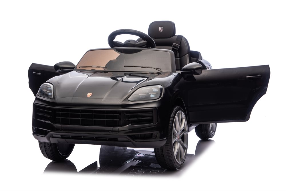 Porsche Cayenne Elbil för barn Svart