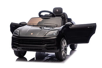 Porsche Cayenne Elbil för barn Svart