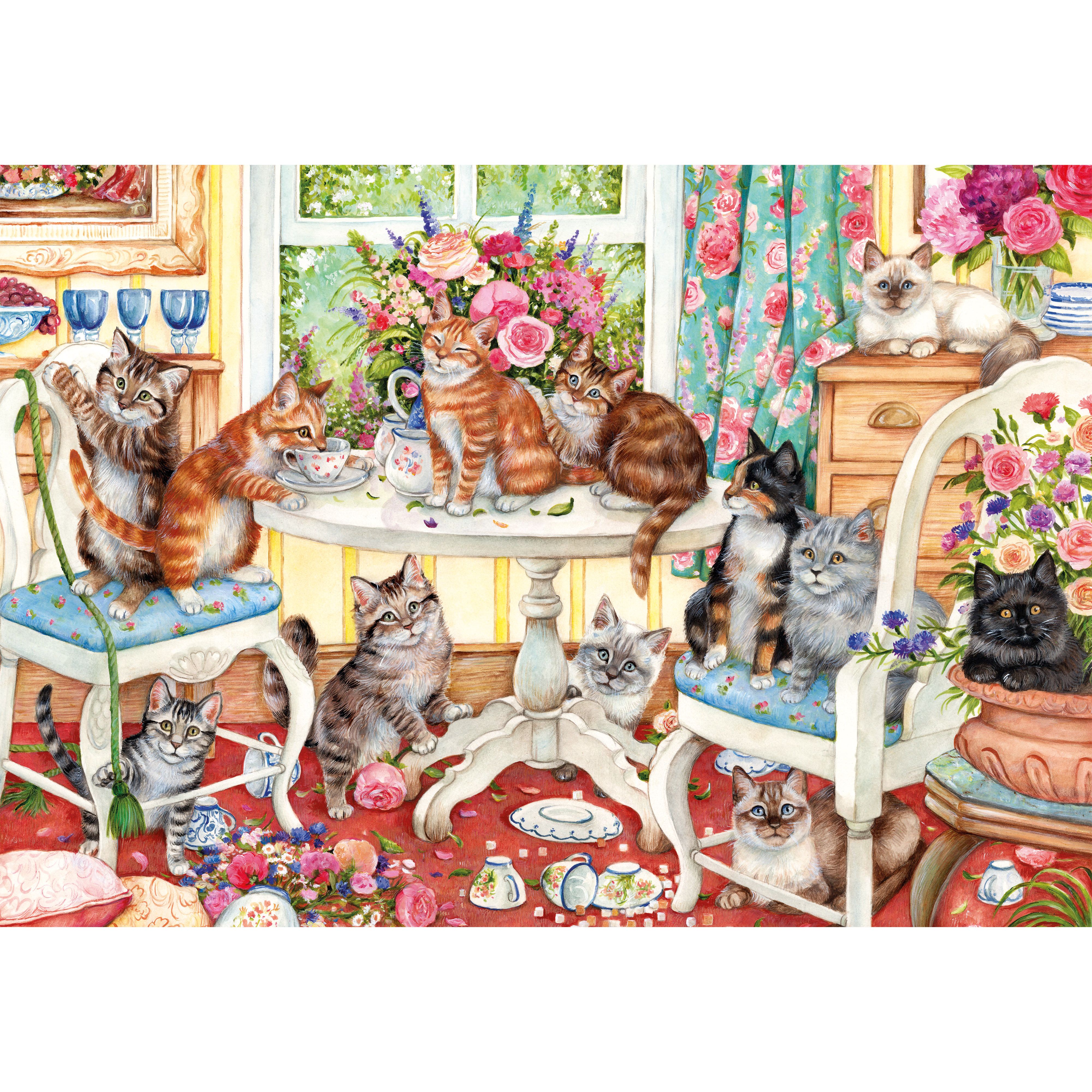 Tails from the Tea Party, 500pcs Jigsaw - 2