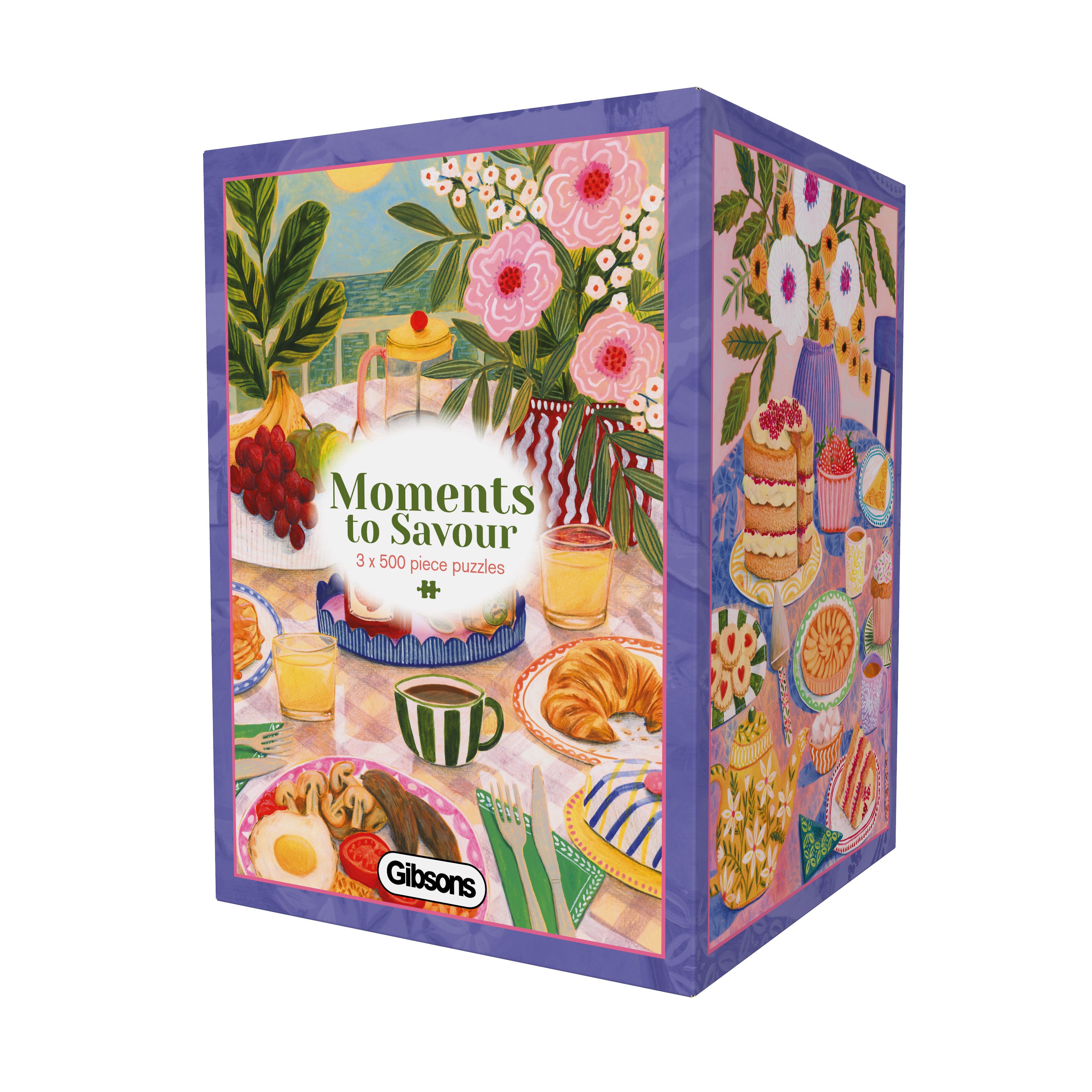 Moments to Savour, 3x500pcs Jigsaws