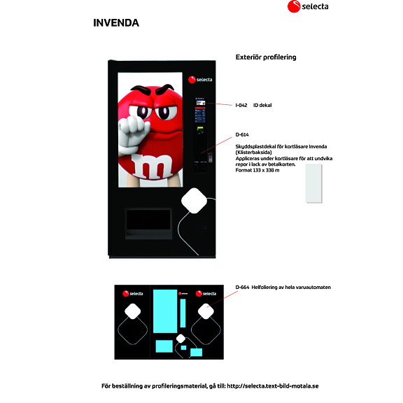 Helfoliering av Invenda svart