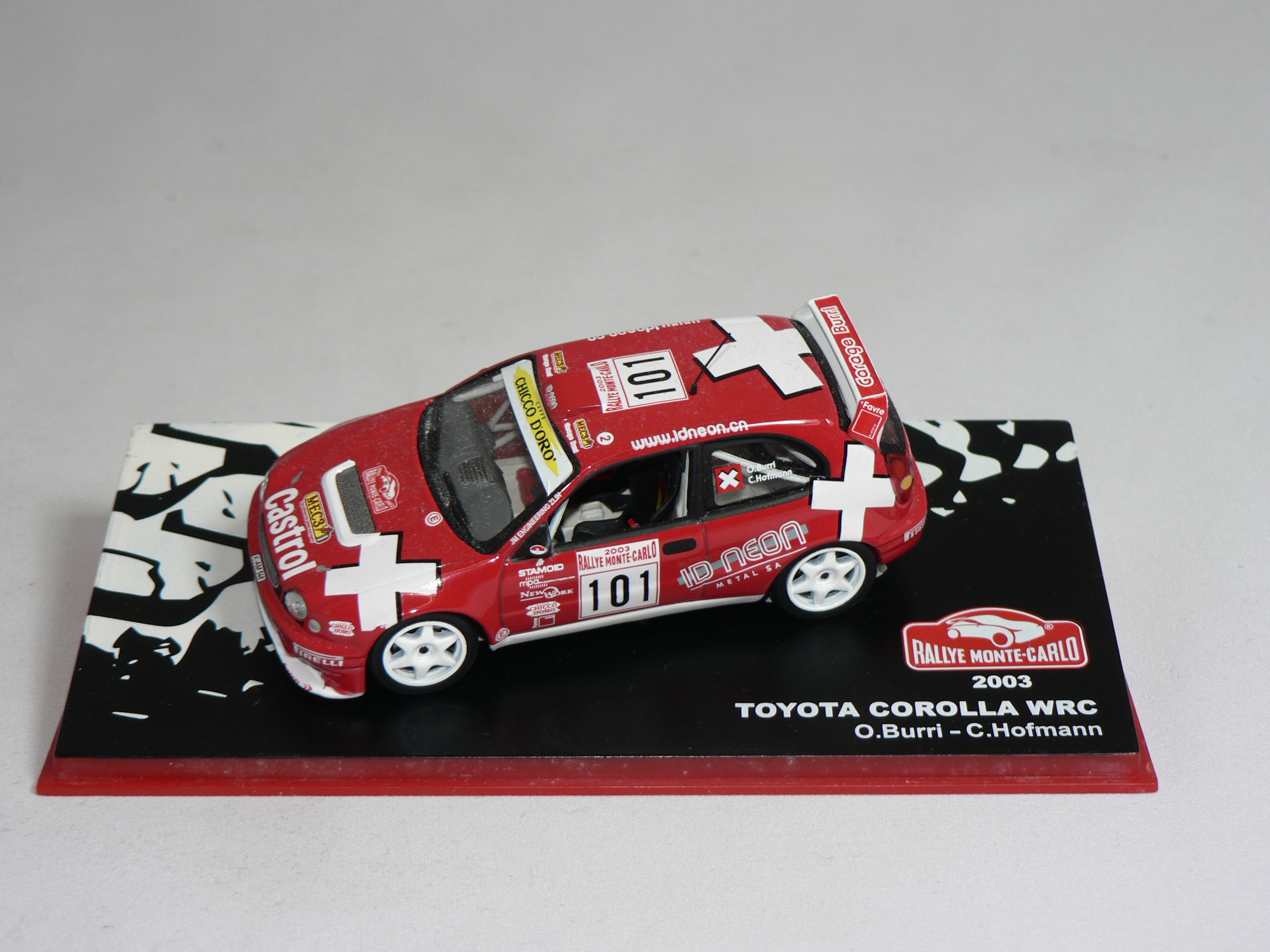 Toyota Corolla # 101  2003  1:43  Champion Rally Cars  - 3