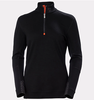 Dam LIFA Merino Underställströja Halvzip (75210)