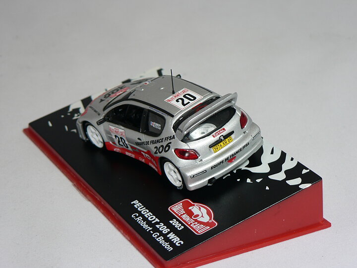 Peugeot 206  #20   2003     1:43  Champion Rally Cars 
