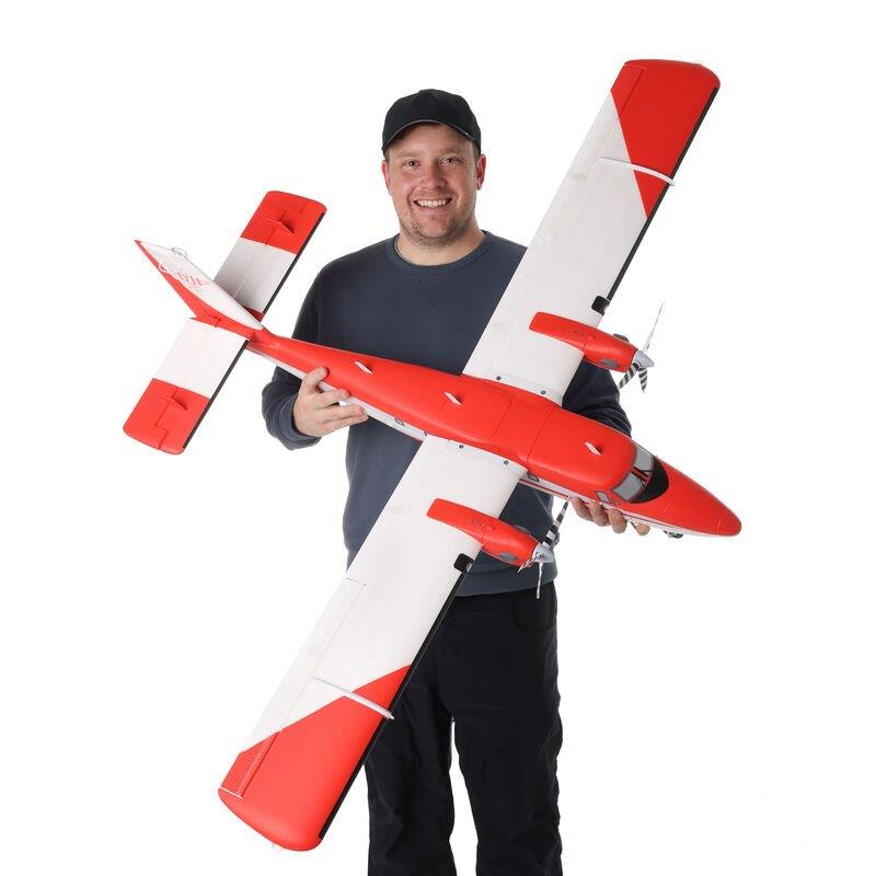 E-flite DHC-6 Twin Otter 1.4m BNF Basic with AS3X+ and SAFE Select - 27