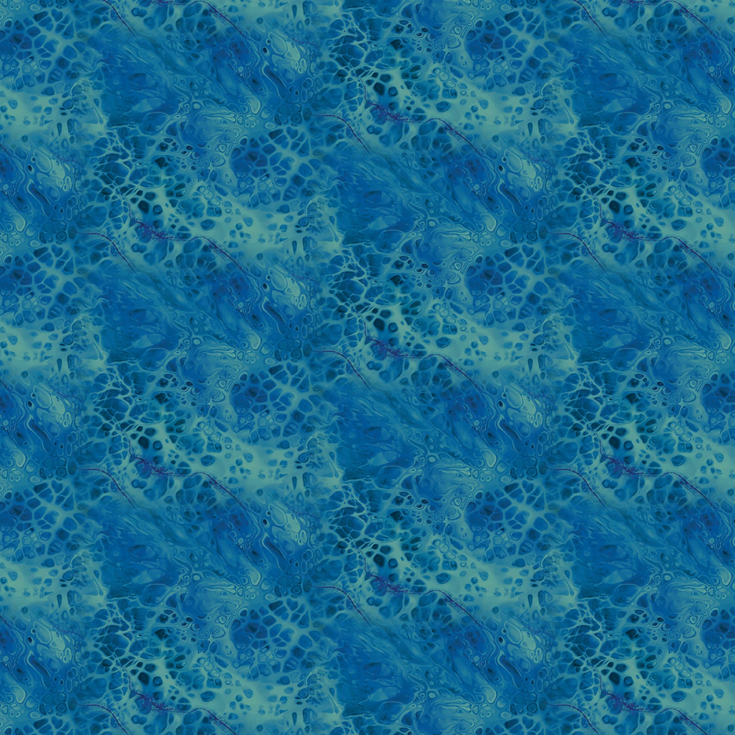Tyg: Ocean Blue - Under the Sea