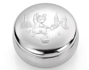 Jewelry box in pewter Princess