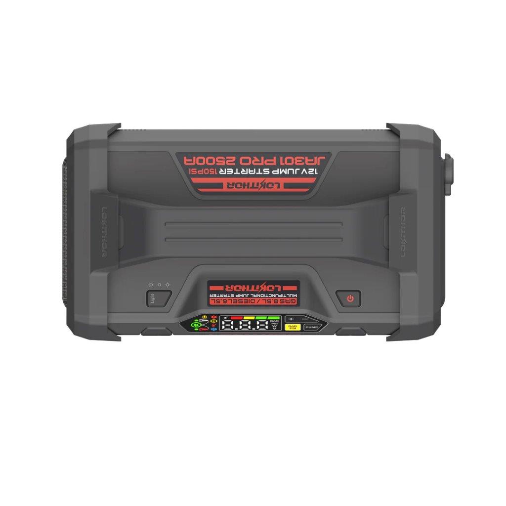 Lokithor JA301 PRO Jump Starter with Air Compressor | 4 IN 1 - 4