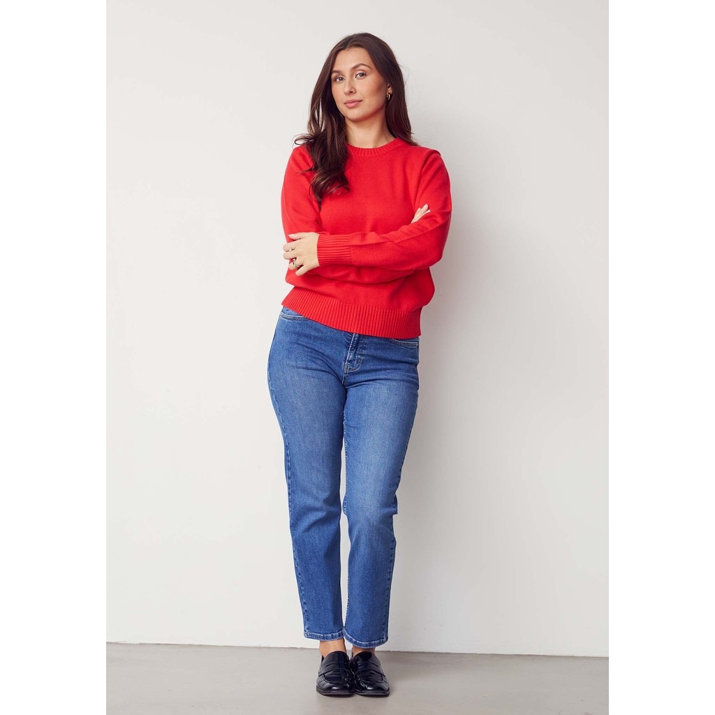 Monza Straight Jeans - Light Blue Denim - Isay - 4