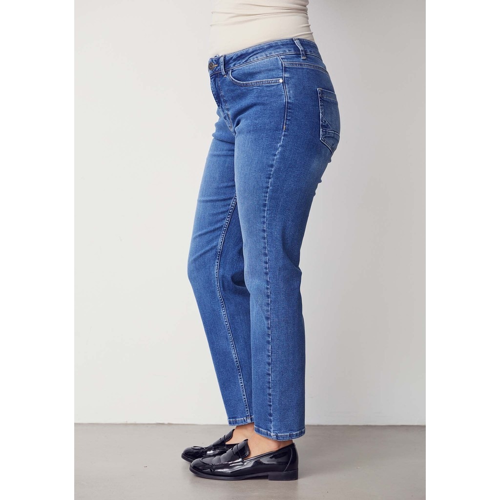 Monza Straight Jeans - Light Blue Denim - Isay - 3