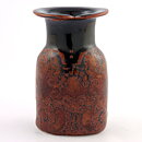 Stig Lindberg (Combin 1970s) Bottle Child with Tenmoku Glaze 12 cm (Missing stopper)