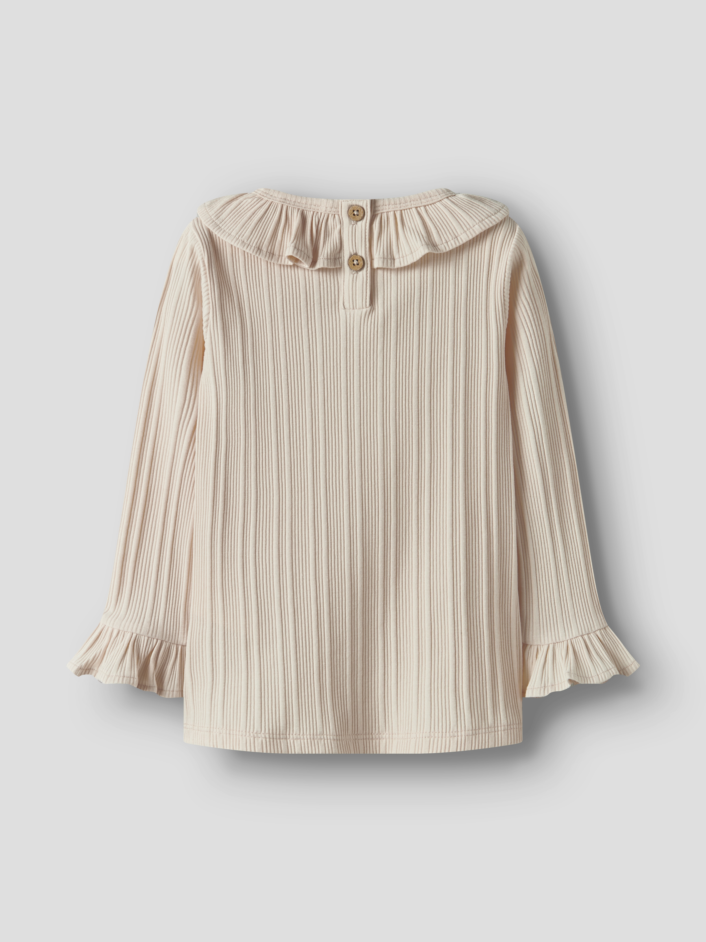 NMFTANSY LS SLIM TOP LIL Novelle Peach - 2