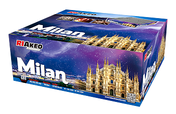 Nyårsfyrverkeri Milan 